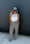 PREORDER: Bold Block Checker Pants