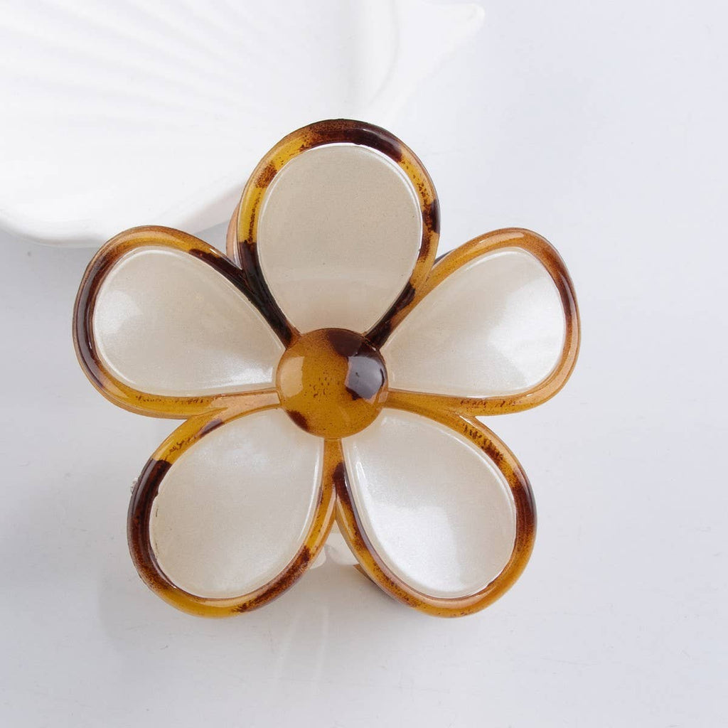Vintage Floral Claw Clip