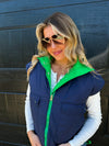 PREORDER: Maddox Reversible Puffer Vest in Five Colors