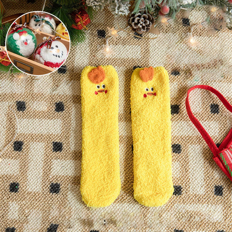 Snow Ball Globe Socks