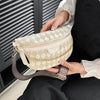 Checkered Crossbody Chest Bag