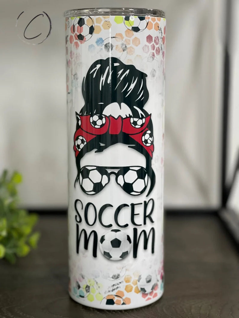 PREORDER: Soccer Mom Skinny Tumbler