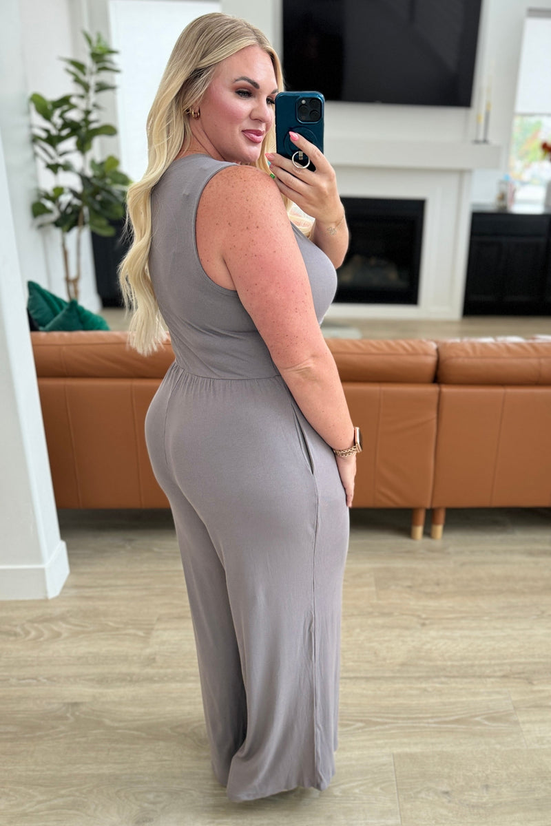 PREORDER: Hilary Wide Leg Jumpsuit in Three Colors