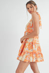 Tiered Scallop Dress