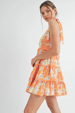 Tiered Scallop Dress