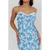 Square Neck Floral Maxi Dress