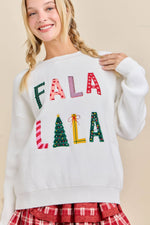 FALA LALA Christmas Knit Sweater – Festive Holiday Pullover