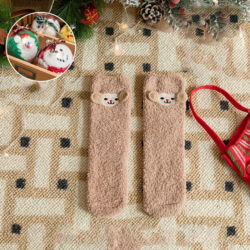 Snow Ball Globe Socks