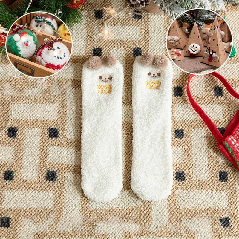 Snow Ball Globe Socks
