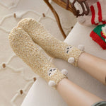 Snow Ball Globe Socks
