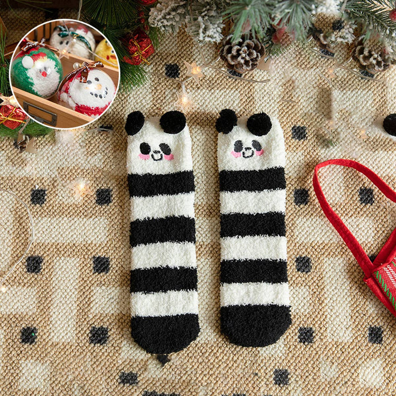 Snow Ball Globe Socks