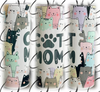 PREORDER: Cat Mom Skinny Tumbler